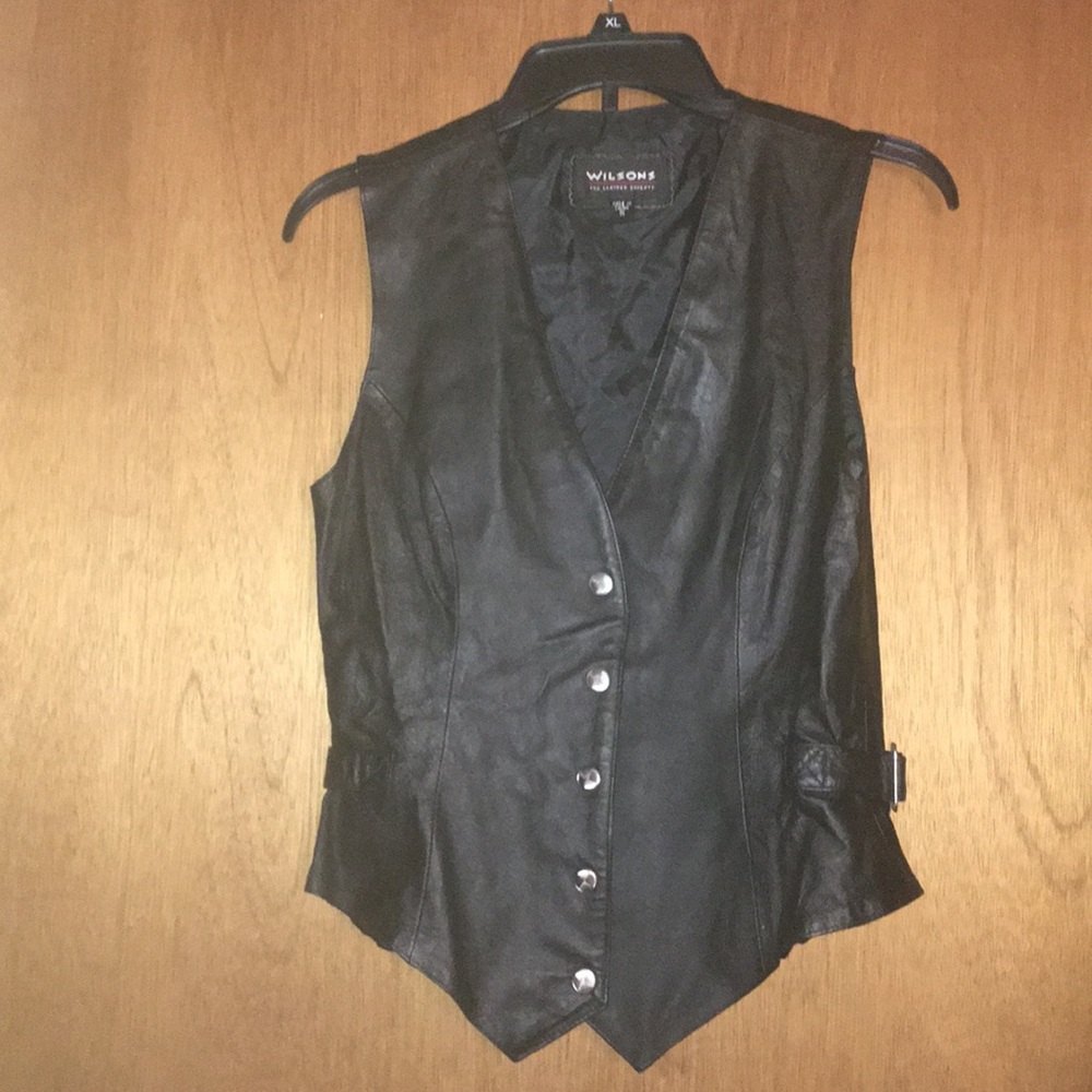 Ladies Leather Vest